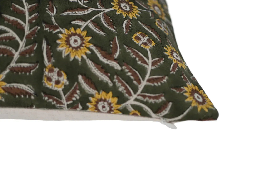 Jana Block Print Pillow Cover