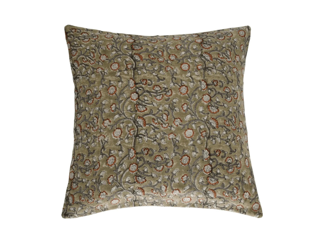 Lindsey Block Print Pillow Cover