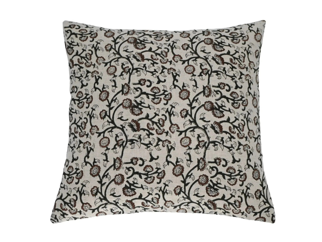 Ingrid Block Print Pillow Cover