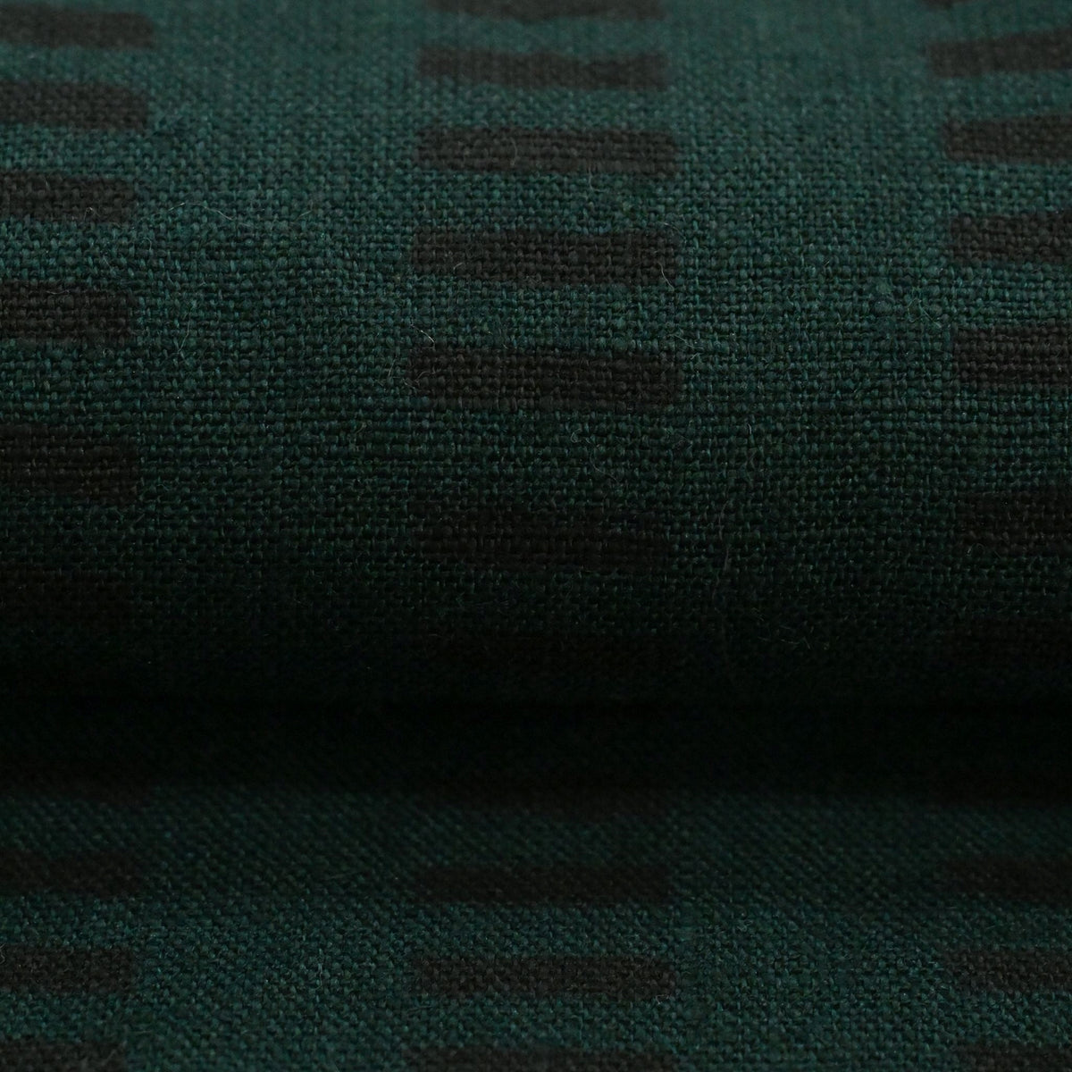 Arlo Stripe Linen Block Print Fabric