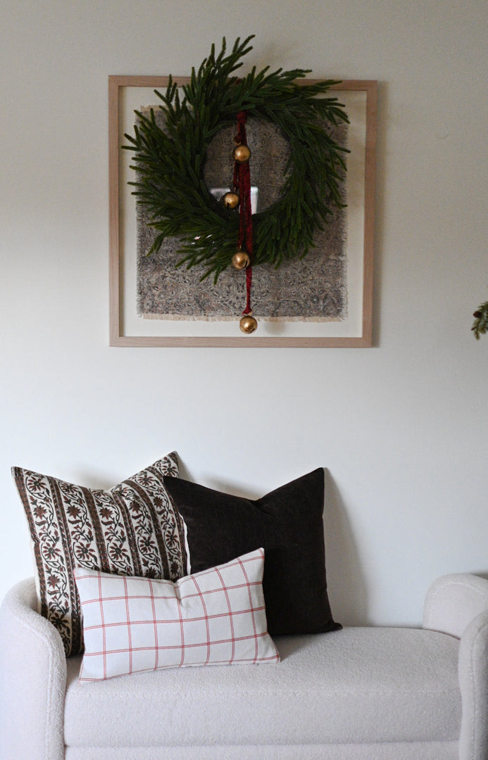 Kate Block Print Pillow Cover
