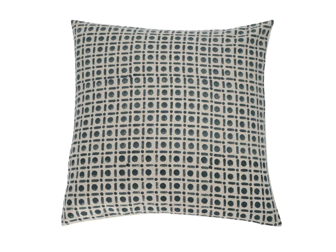 Jenna Block Print Pillow Cover