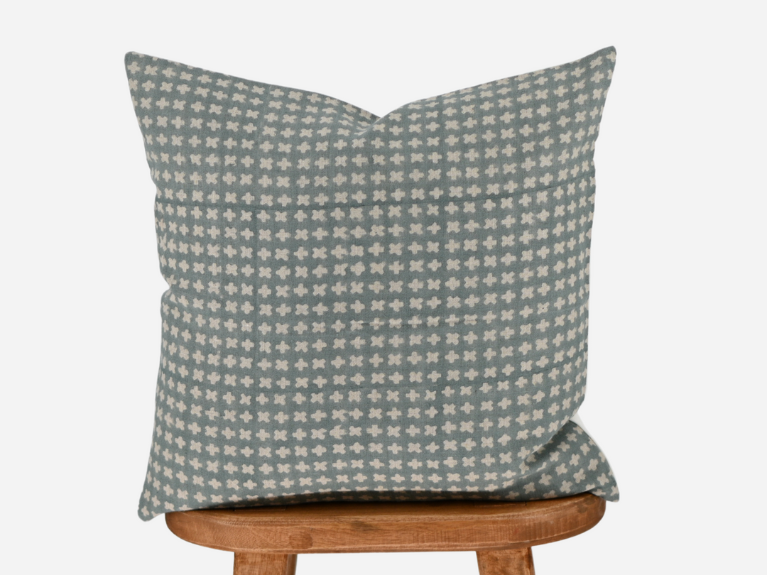 Amelia Block Print Pillow Cover