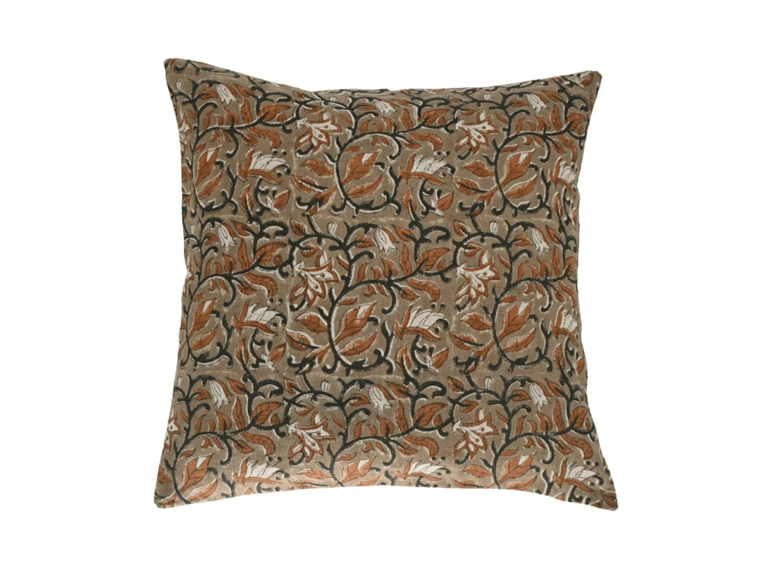 Joanna Block Print Pillow Cover
