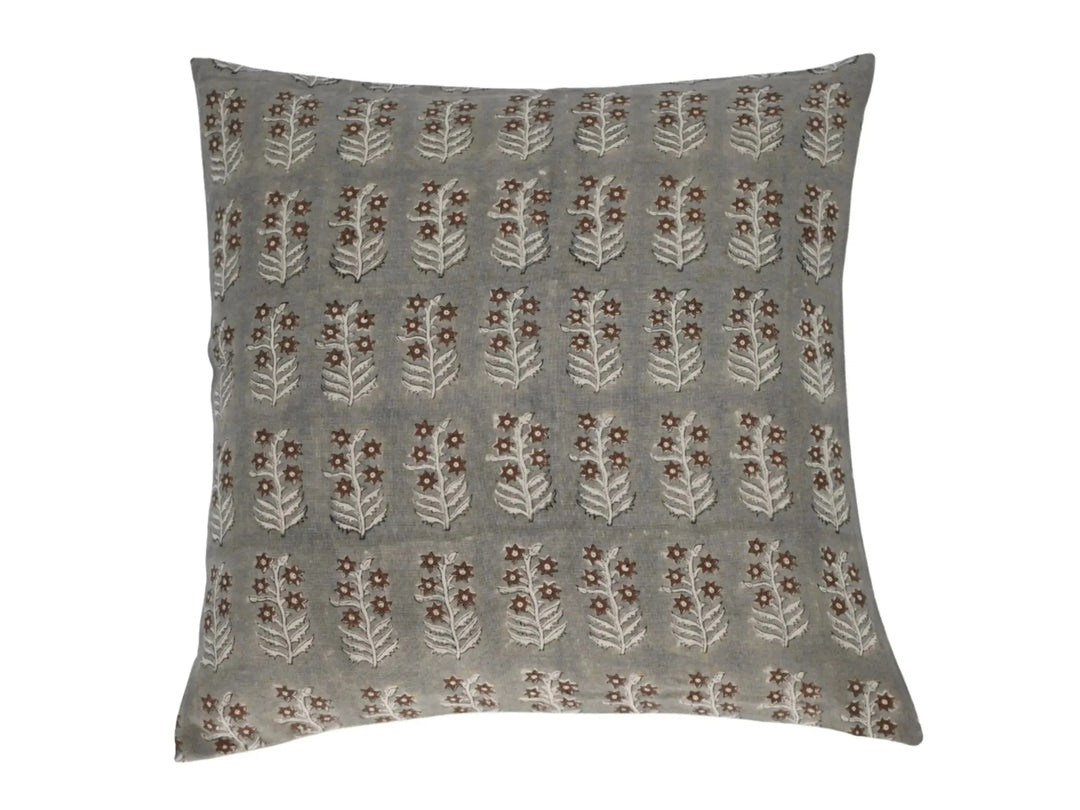 Georgina Block Print Pillow Cover