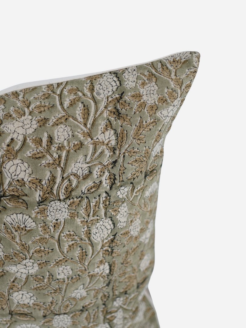 Bianca Block Print Pillow Cover
