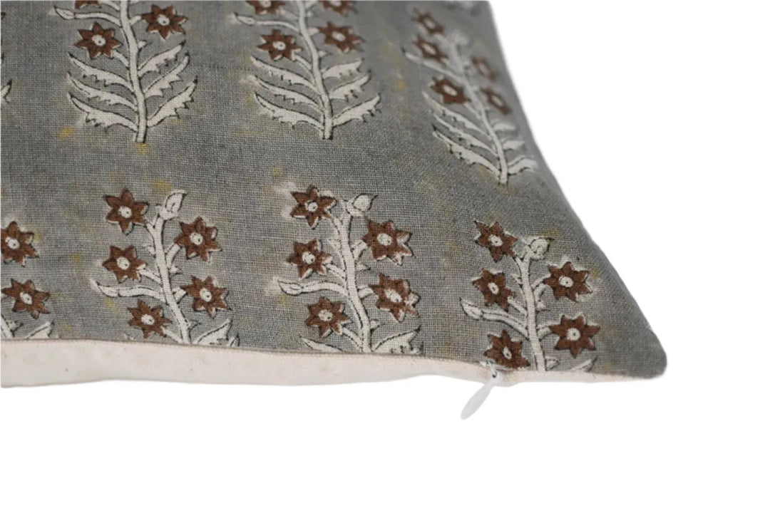 Georgina Block Print Pillow Cover