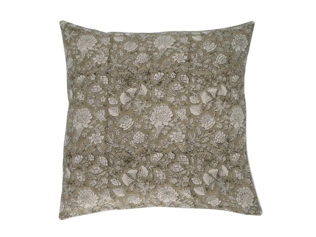 Isabella Block Print Pillow Cover
