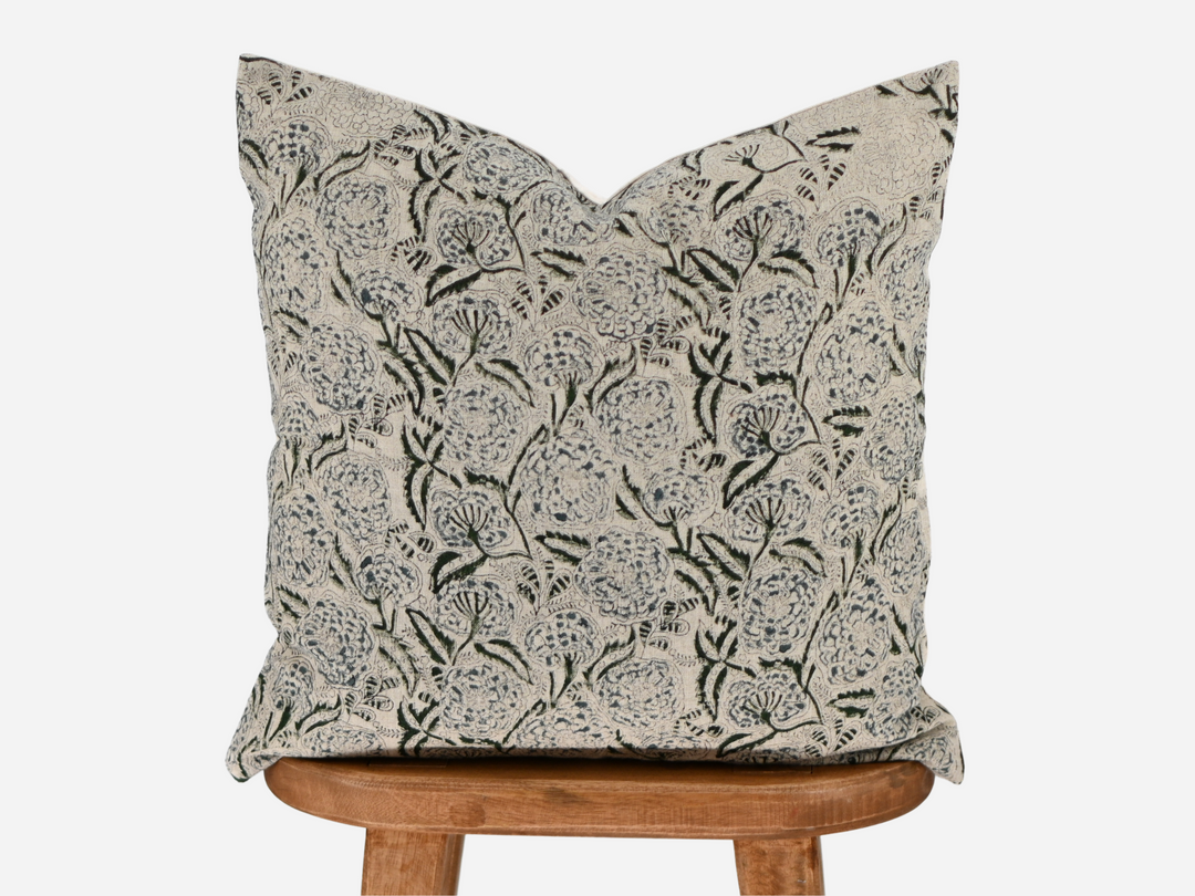 Chloe Block Print Pillow Cover