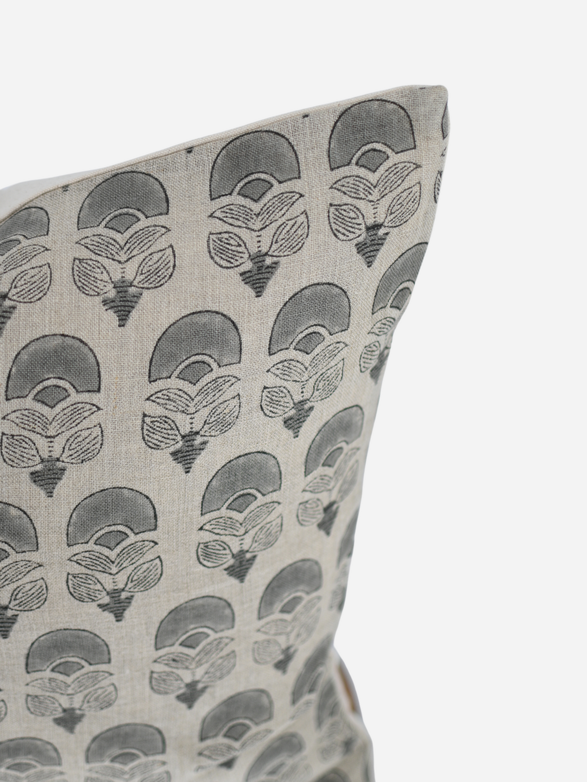 Butterfly Geometric Block Print Pillow Cover