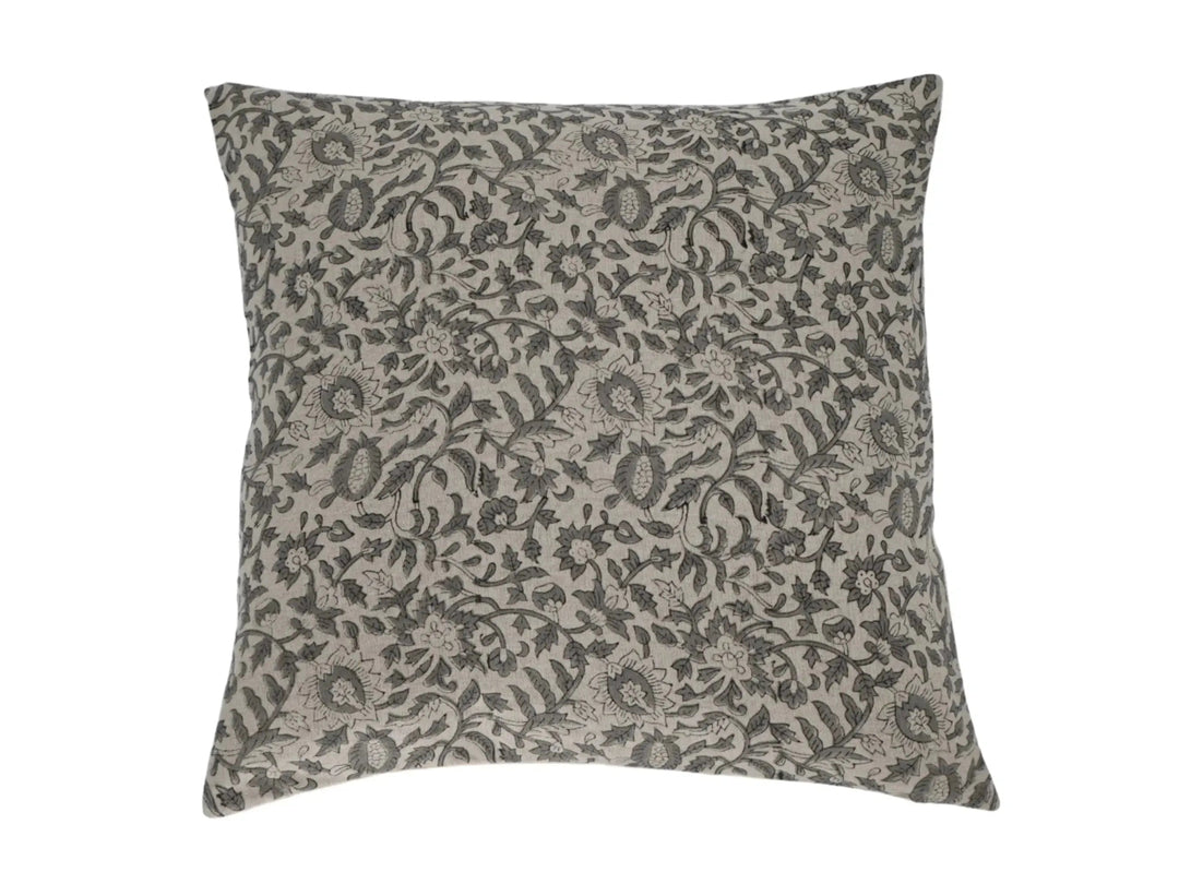 Janice Block Print Pillow Cover