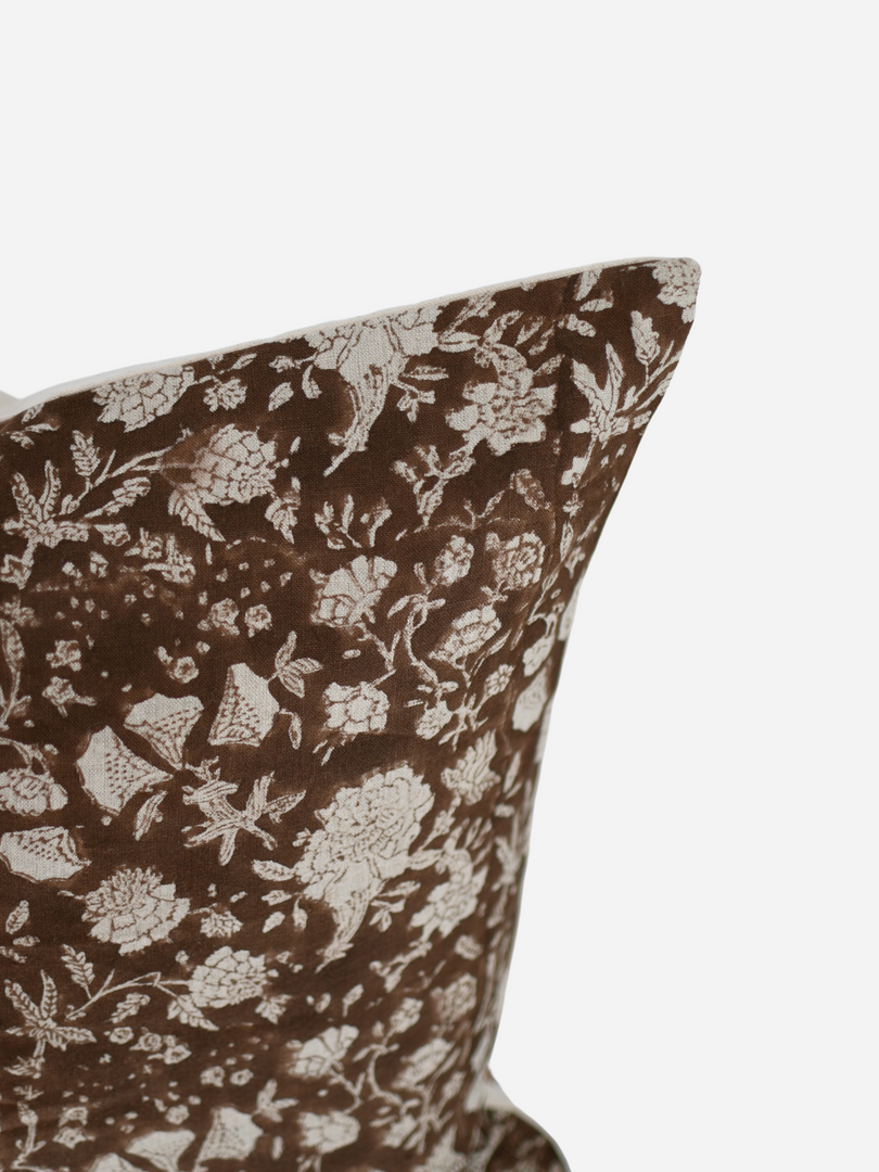 Bridgette Block Print Pillow Cover