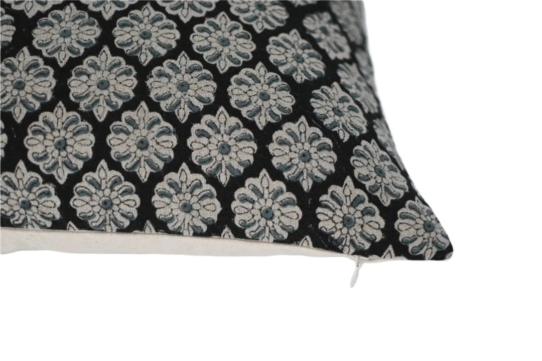 Georgia Block Print Pillow Cover