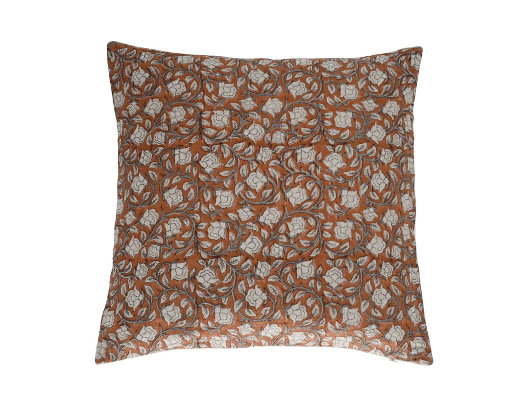 Lucy Block Print Pillow Cover