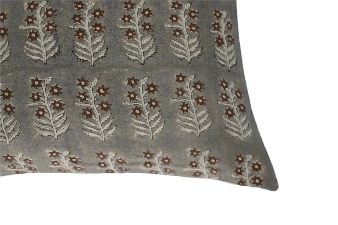 Georgina Block Print Pillow Cover