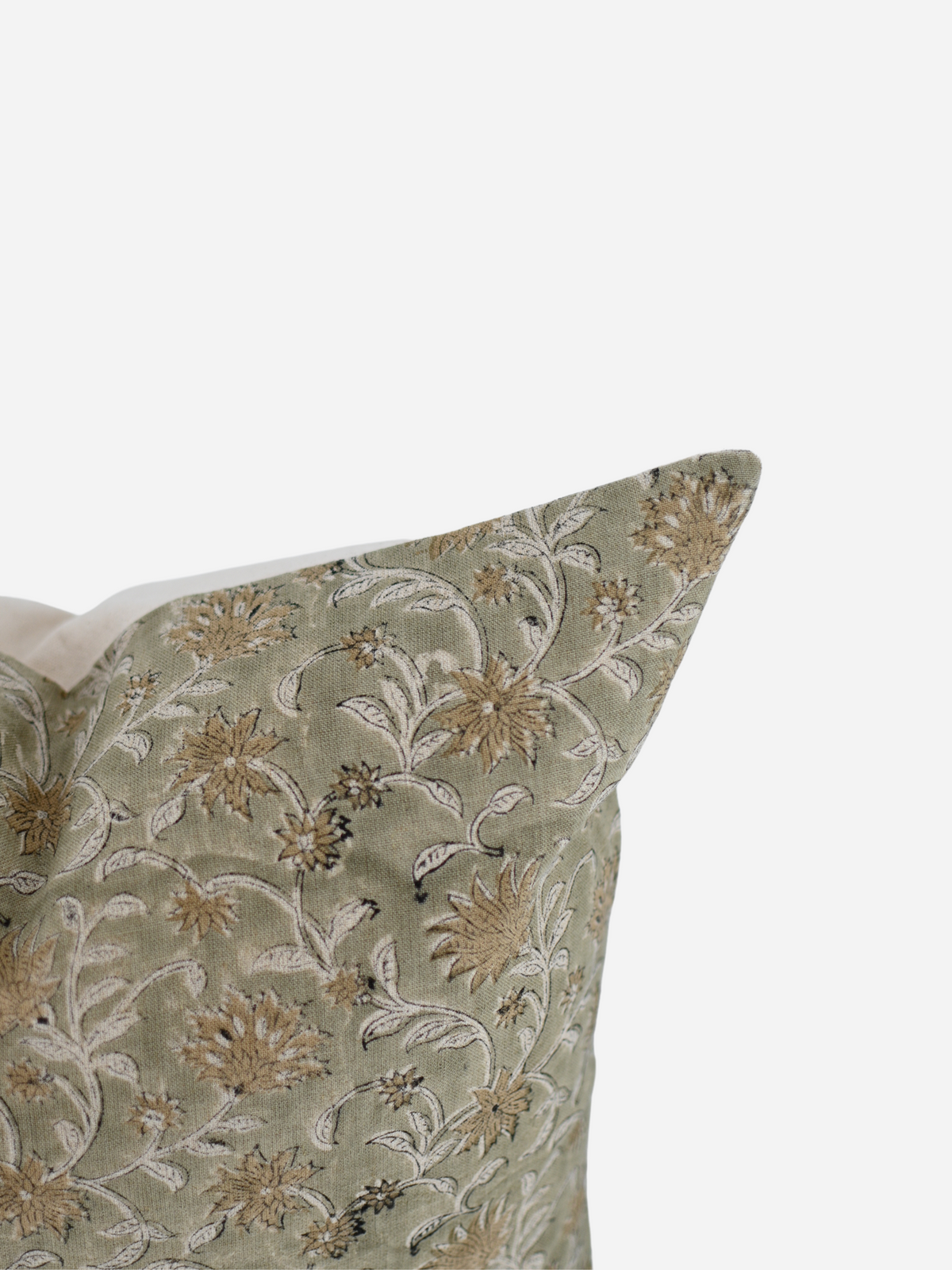Felicity Block Print Pillow Cover