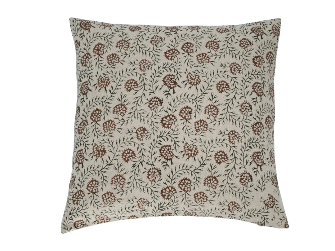 Jamie Block Print Pillow Cover