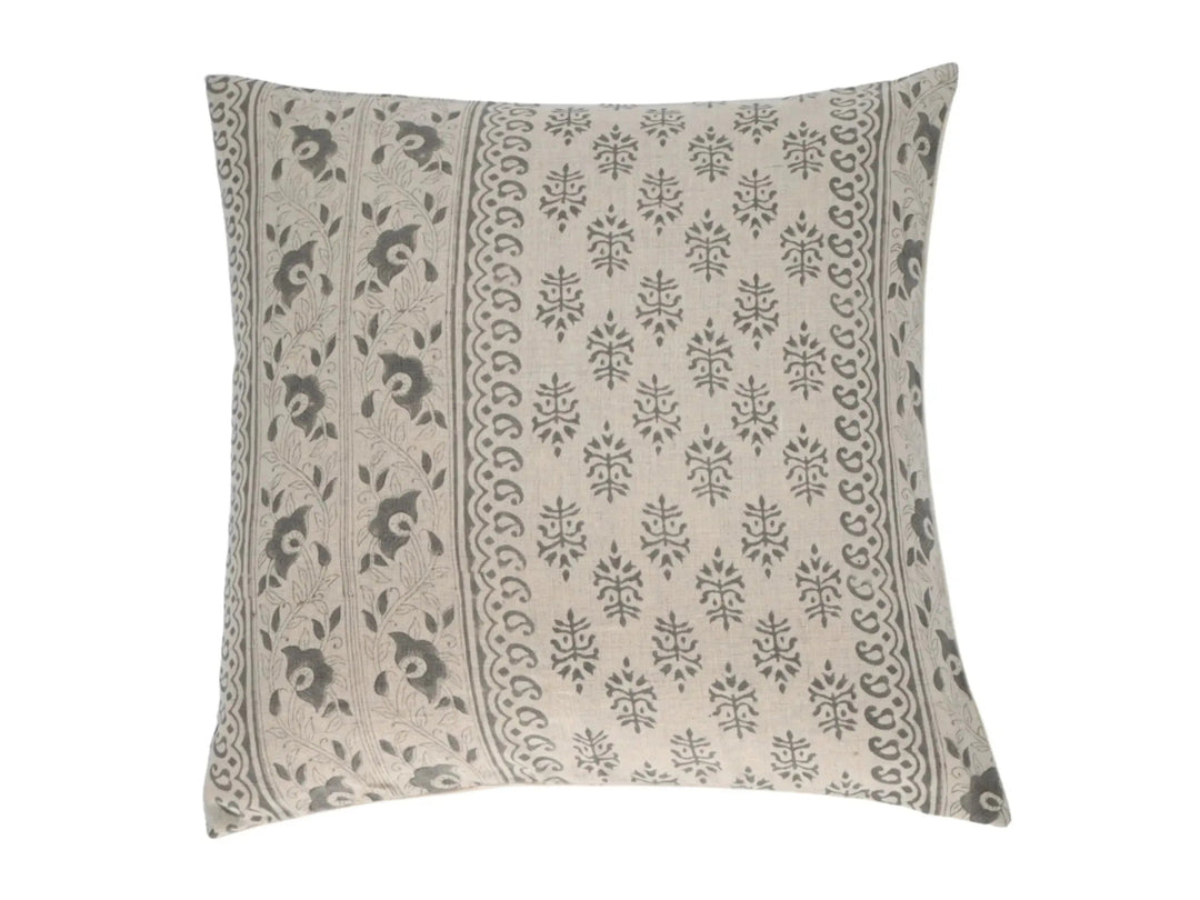 Genevieve Block Print Pillow Cover