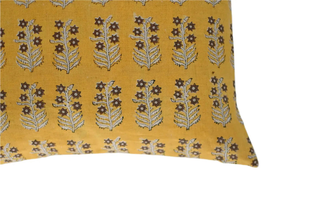 Harley Block Print Pillow Cover