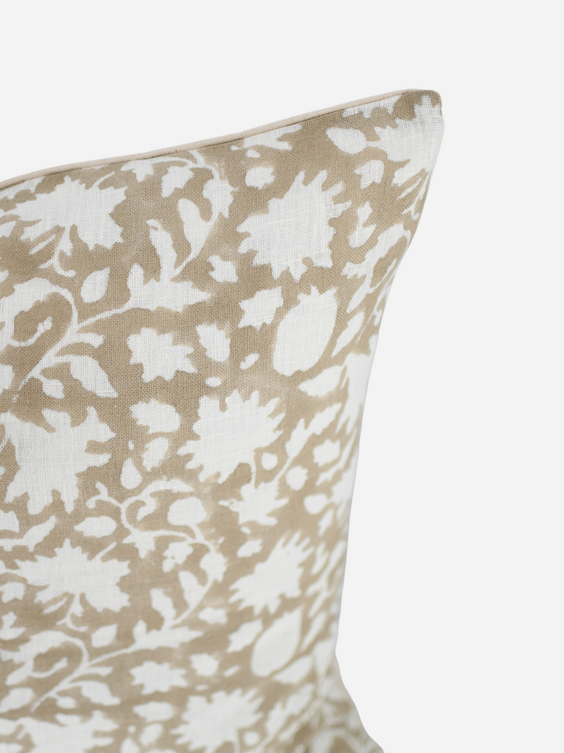 Bethany Block Print Pillow Cover