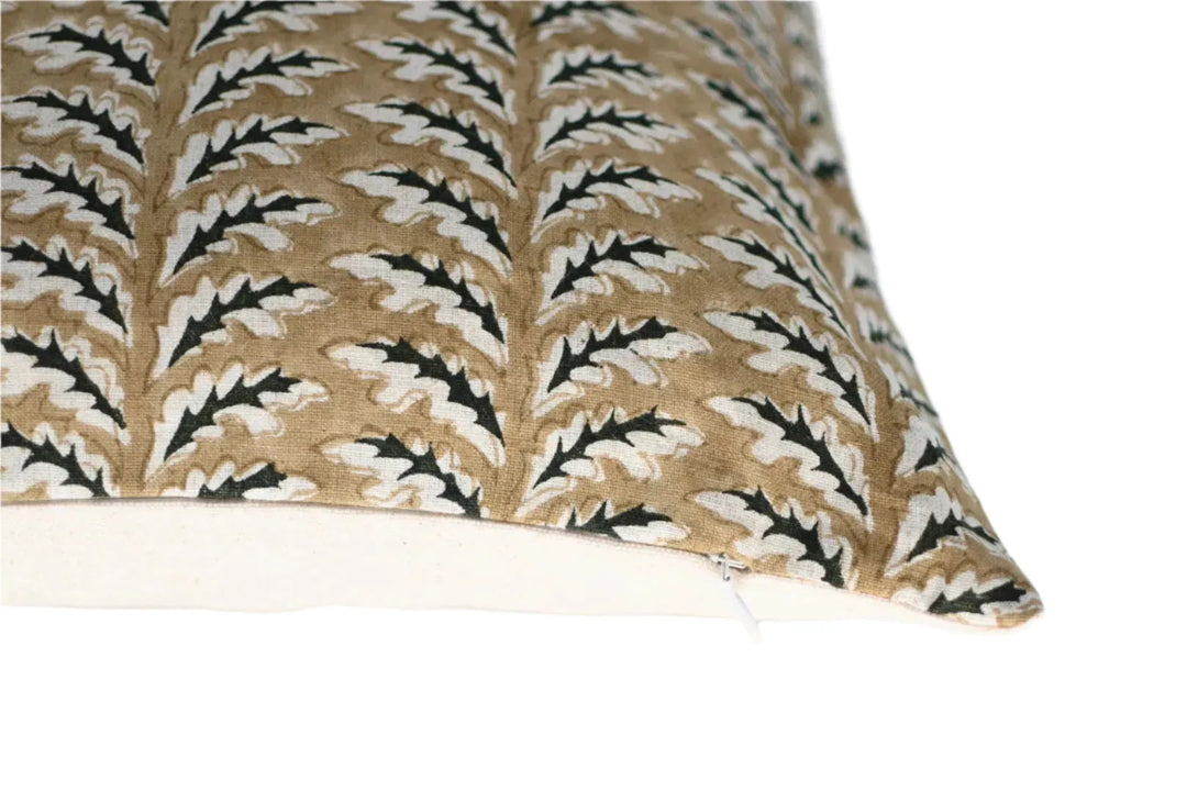 Fiona Block Print Pillow Cover