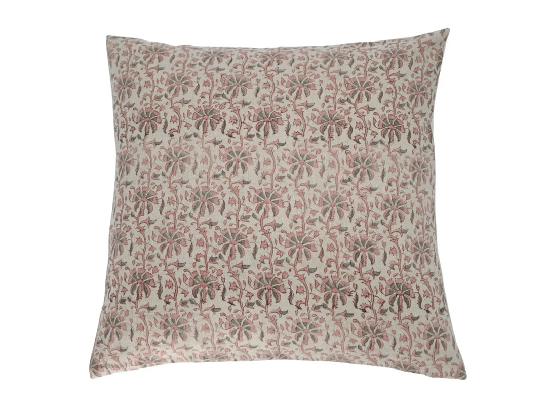 Janelle Block Print Pillow Cover