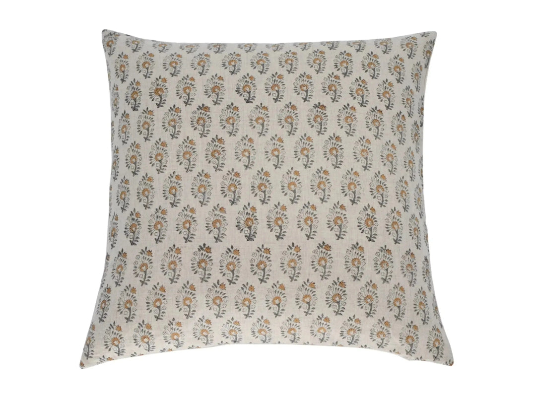 Hannah Block Print Pillow Cover