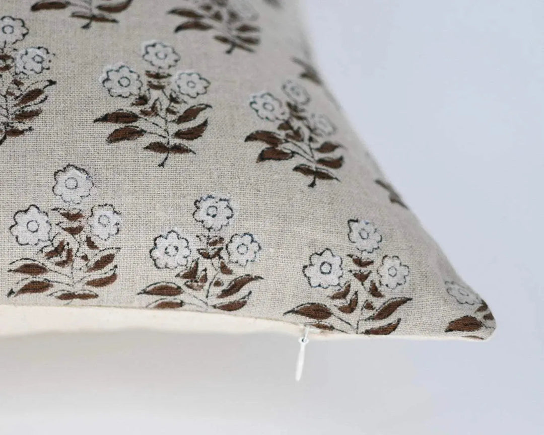 Madeline Block Print Pillow Cover
