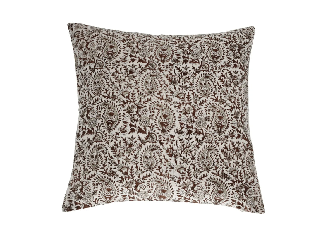 Lorelai Block Print Pillow Cover