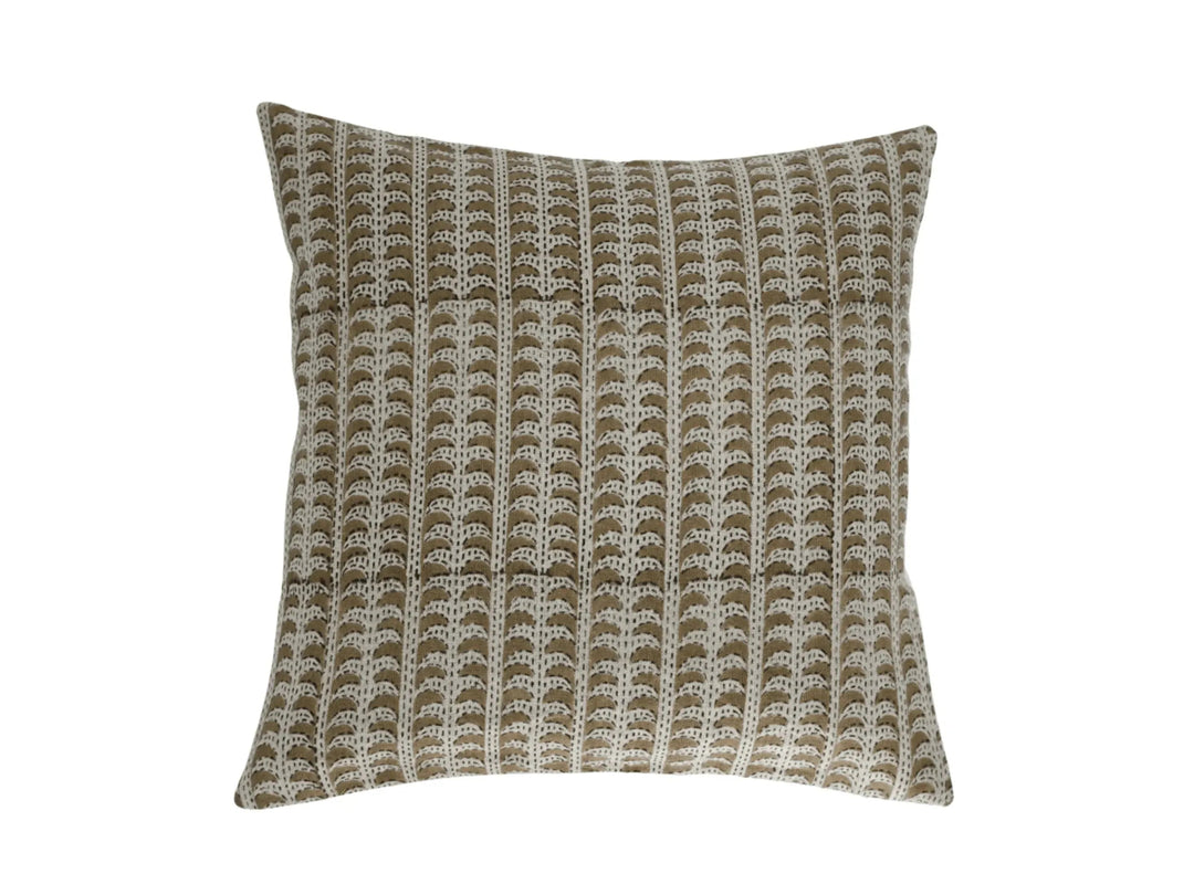 Maisie Block Print Pillow Cover