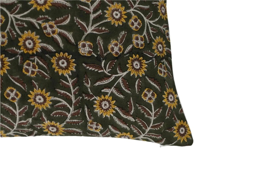 Jana Block Print Pillow Cover