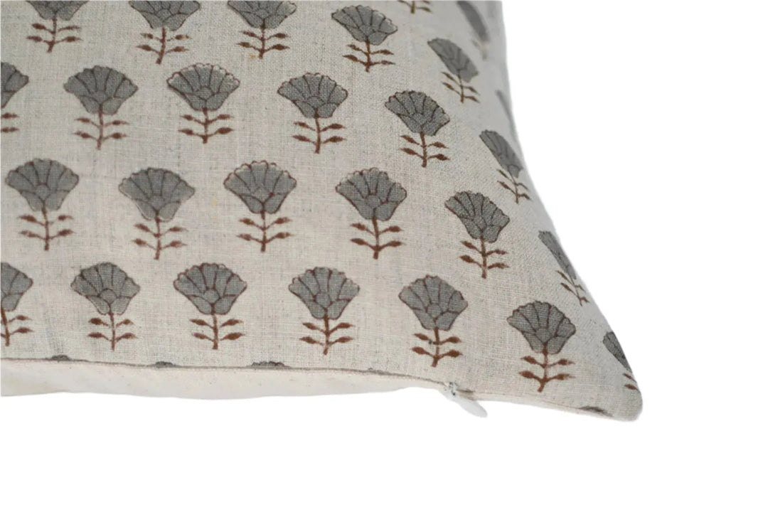Gwendolyn Block Print Pillow Cover