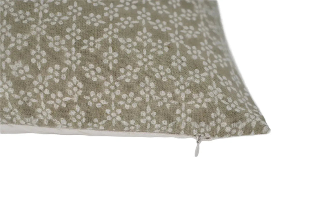 Isabel Block Print Pillow Cover