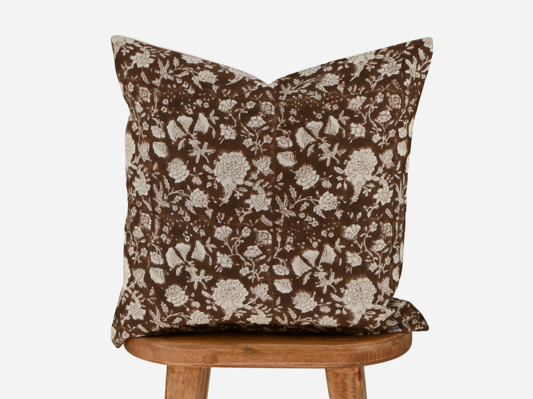 Bridgette Block Print Pillow Cover