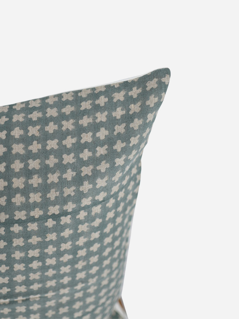 Amelia Block Print Pillow Cover