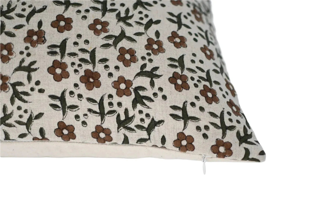 Gabrielle Block Print Pillow Cover