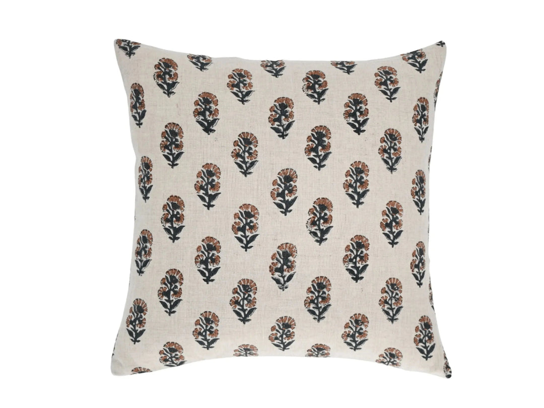 Josie Block Print Pillow Cover