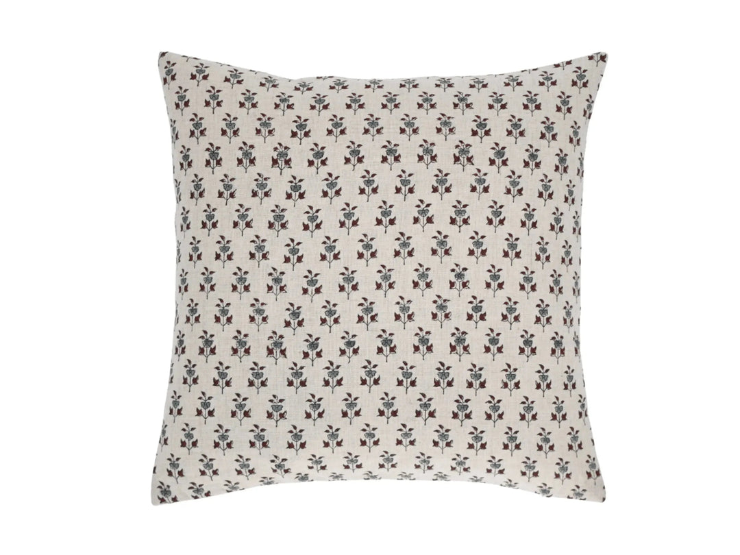 Joyce Block Print Pillow Cover