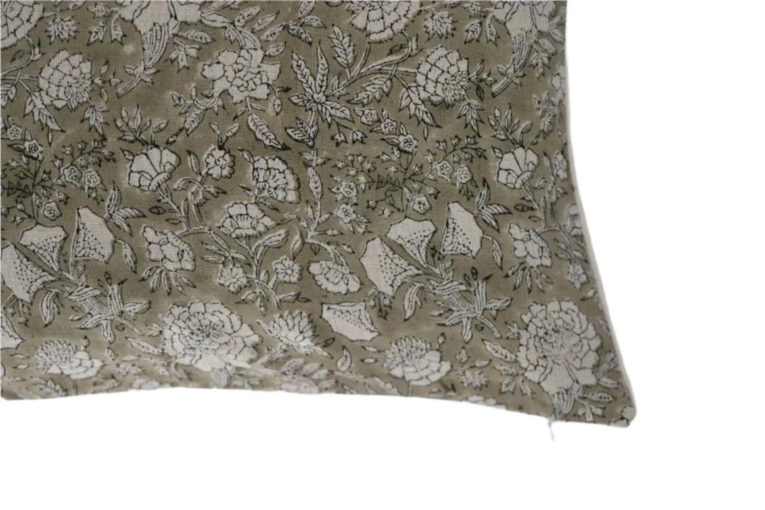 Isabella Block Print Pillow Cover