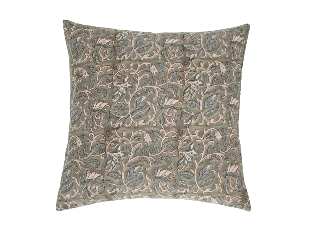 Juliet Block Print Pillow Cover