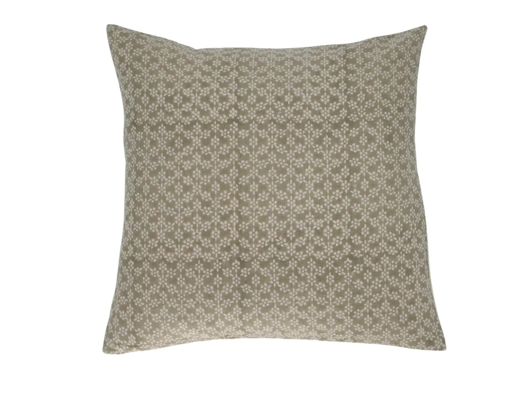Isabel Block Print Pillow Cover