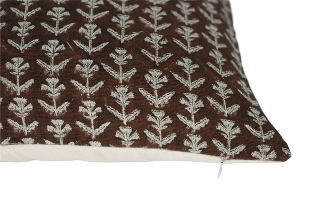 Gabriella Block Print Pillow Cover