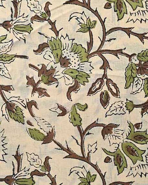 Beige & Pale Green