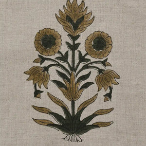 Greyish Beige & Dark Green