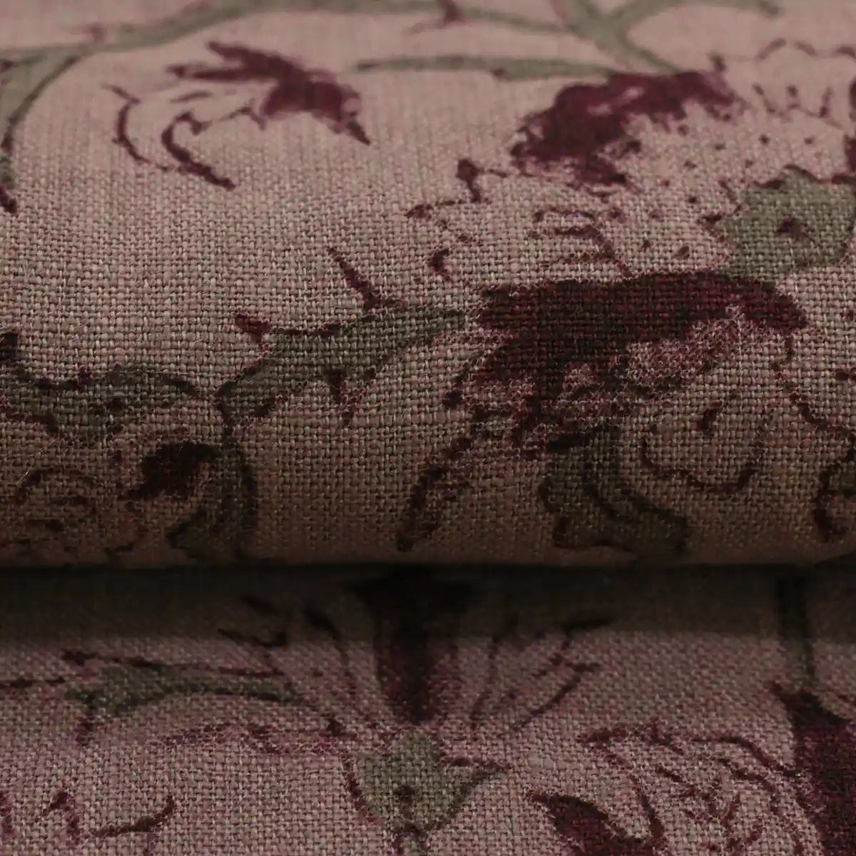 Garden Haze Linen Fabric