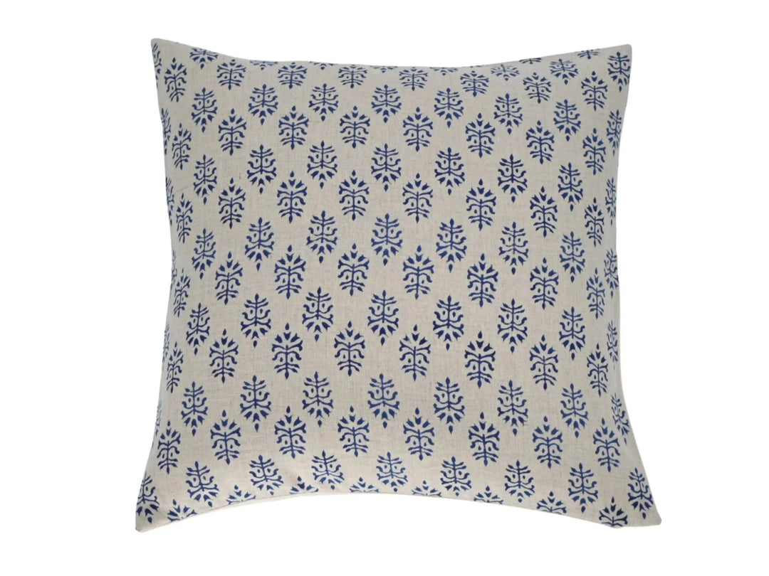 Jacqueline Block Print Pillow Cover