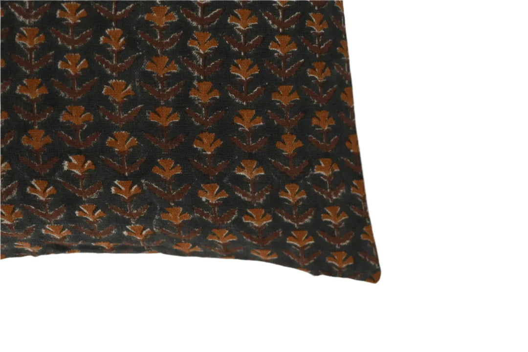Isla Block Print Pillow Cover