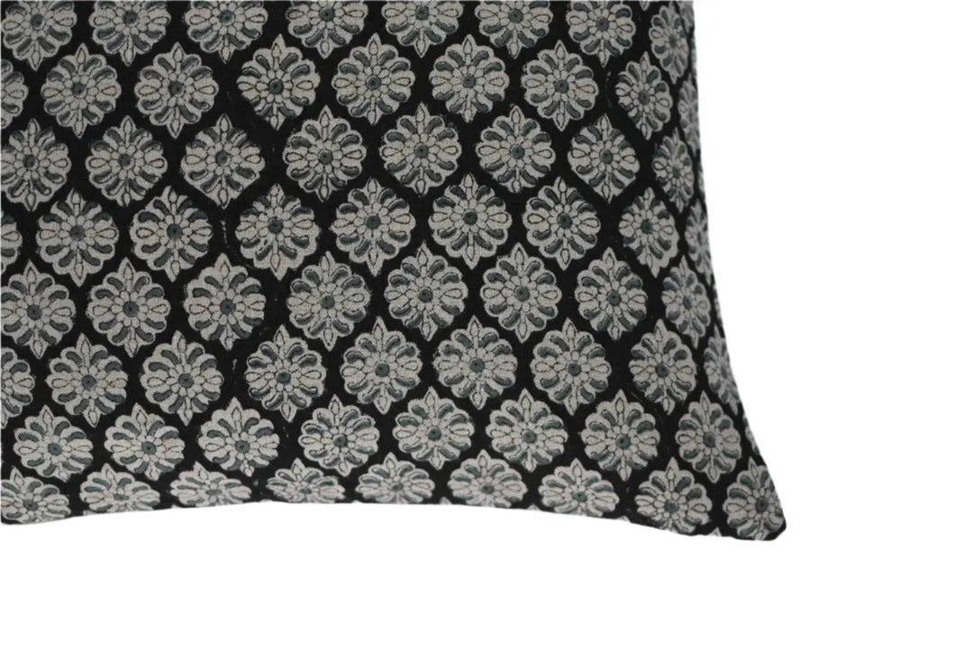 Georgia Block Print Pillow Cover