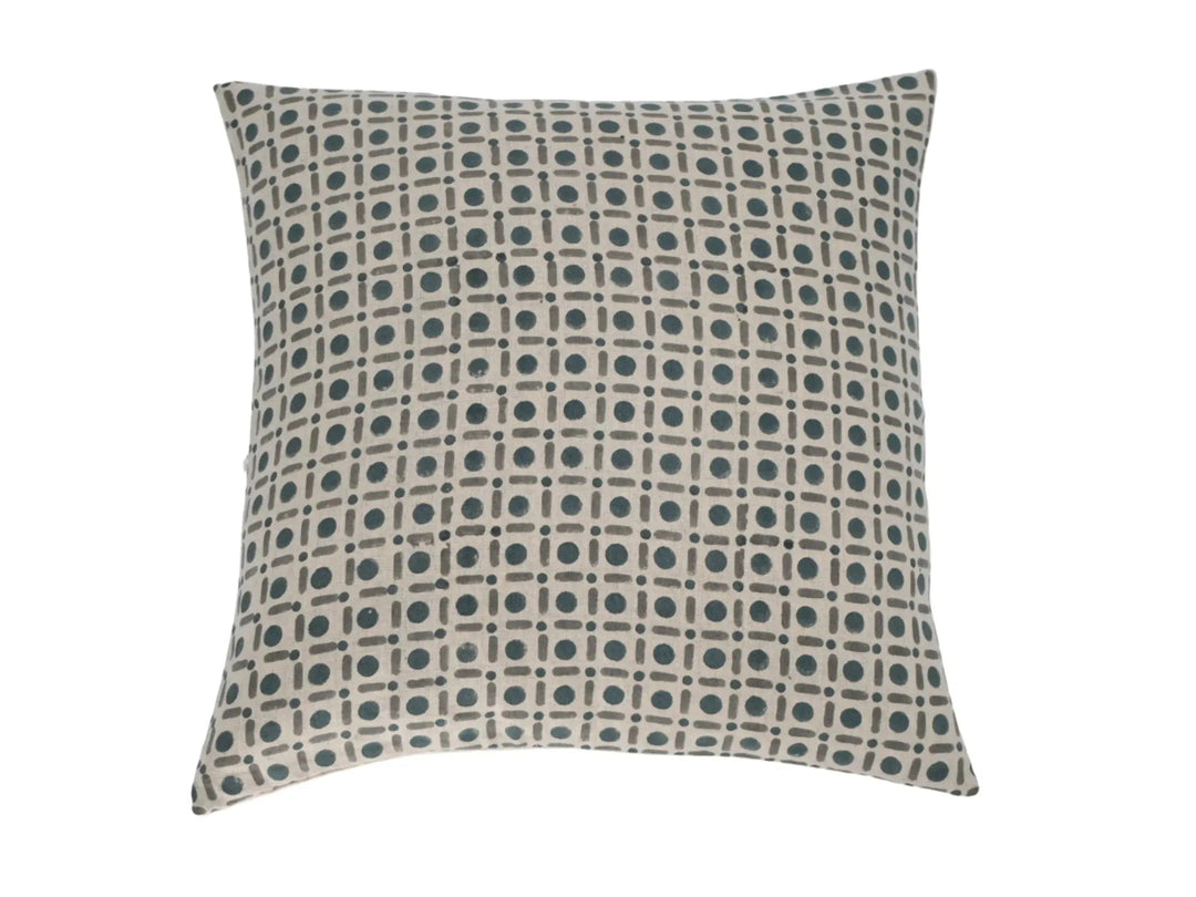 Jasmine Block Print Pillow Cover