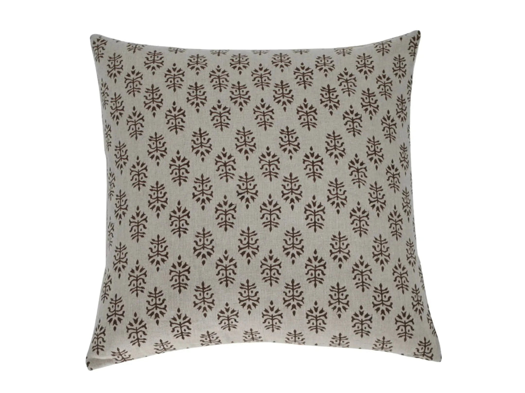Helena Block Print Pillow Cover